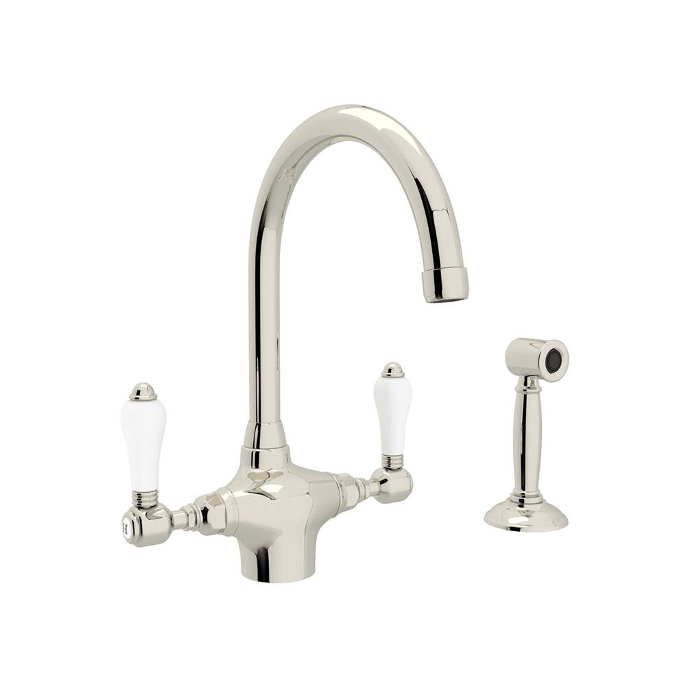Rohl Deck Mount Kitchen Faucets item A1676LPWSPN-2