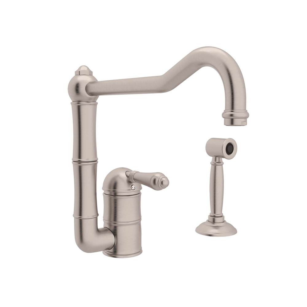 Rohl Deck Mount Kitchen Faucets item A3608/11LMWSSTN-2