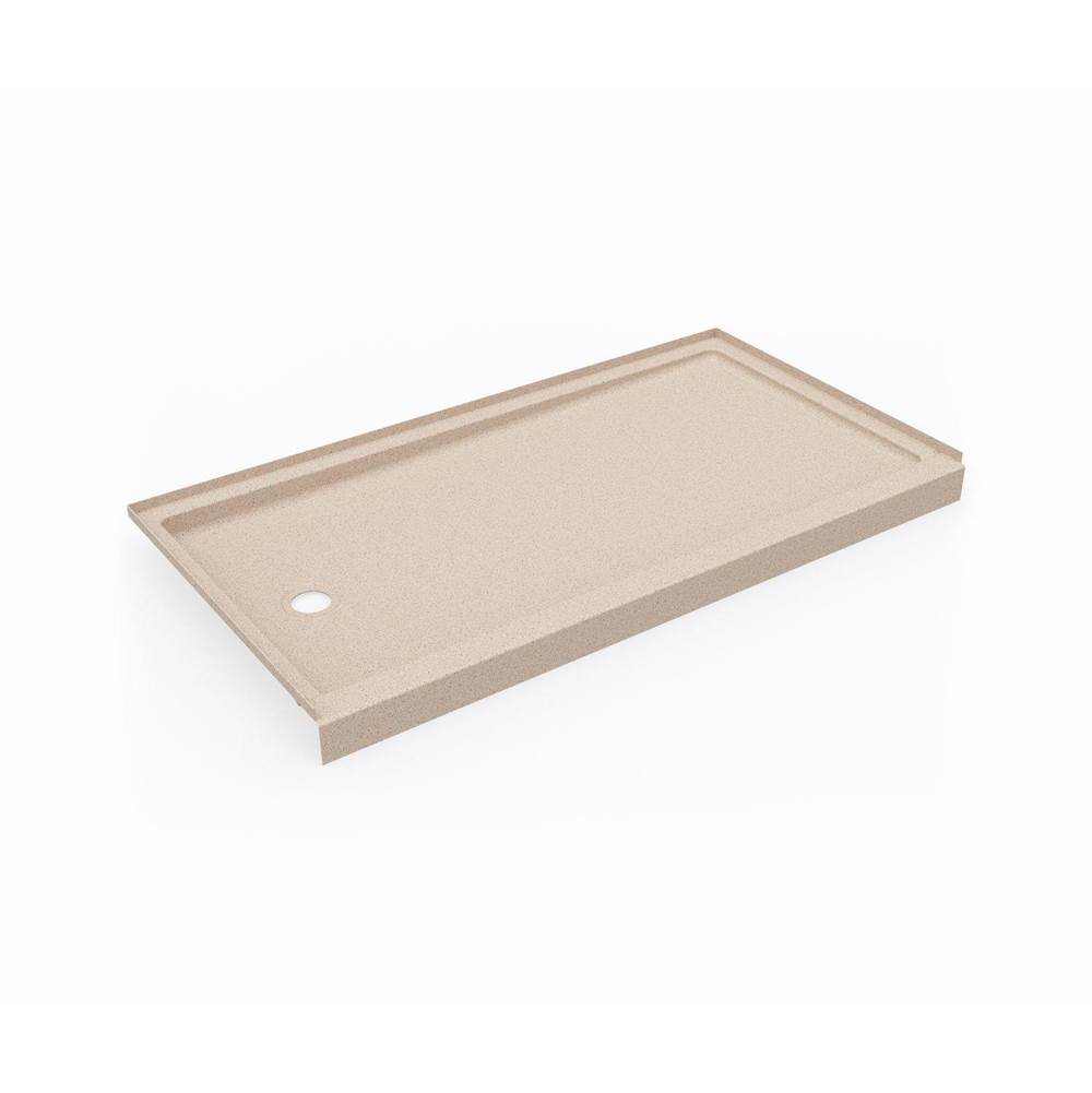 Algor Plumbing and Heating SupplySwanSR-3260LM/RM 32 x 60 Swanstone® Alcove Shower Pan with Right Hand Drain in Bermuda Sand