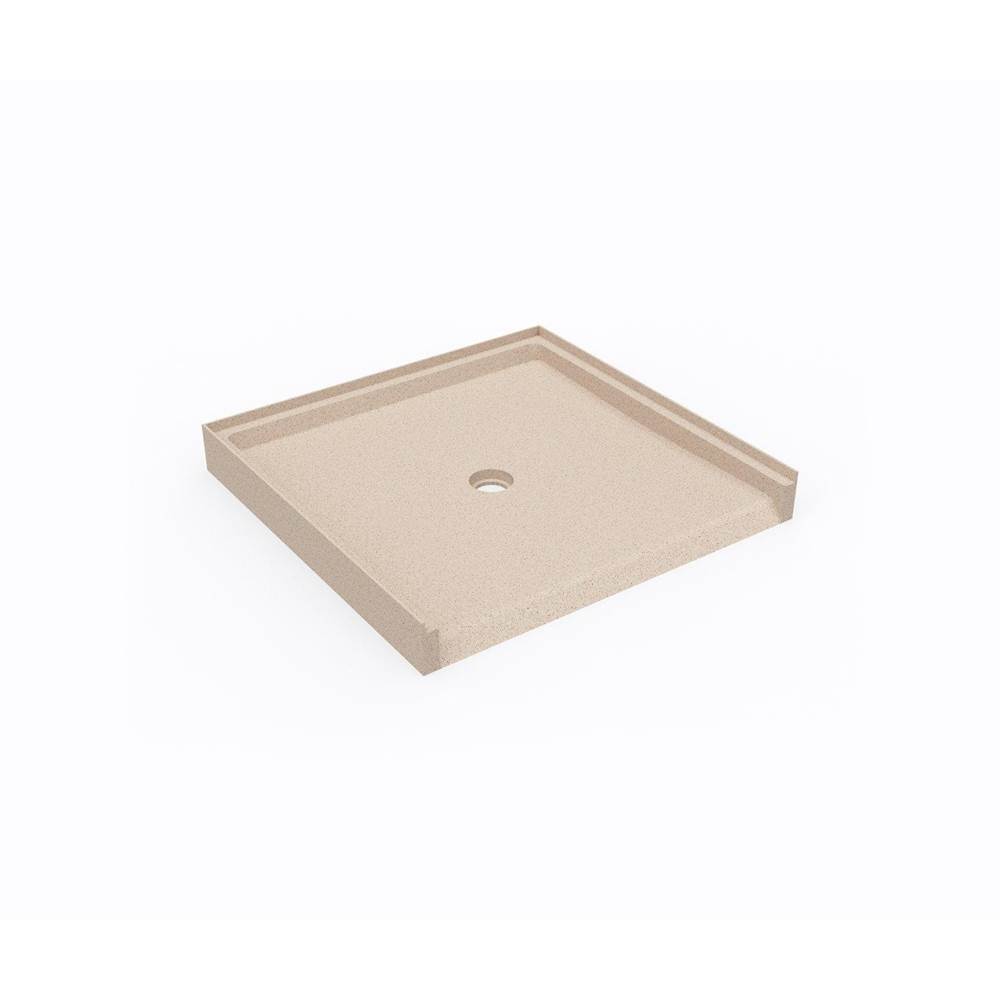 Algor Plumbing and Heating SupplySwanSTS-3738 37 x 38 Swanstone® Alcove Shower Pan with Center Drain in Bermuda Sand