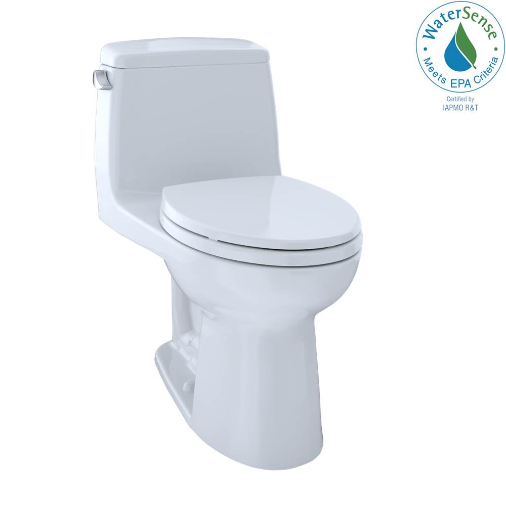 Algor Plumbing and Heating SupplyTOTOToto® Eco Ultramax® One-Piece Elongated 1.28 Gpf Ada Compliant Toilet With Right-Hand Trip Lever, Cotton White